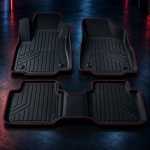 Contour Floor Mat Set AI-generated design concept