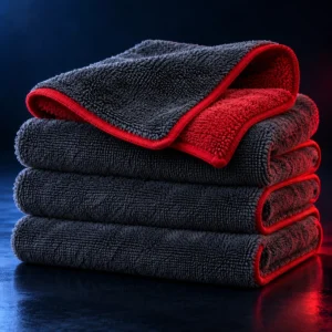 Detailing Microfiber Towel Set AI-generated design concept