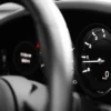 Car dashboard with protective cover