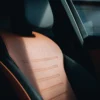 Upgraded car interior with premium seat covers