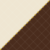Cream with Dark Brown